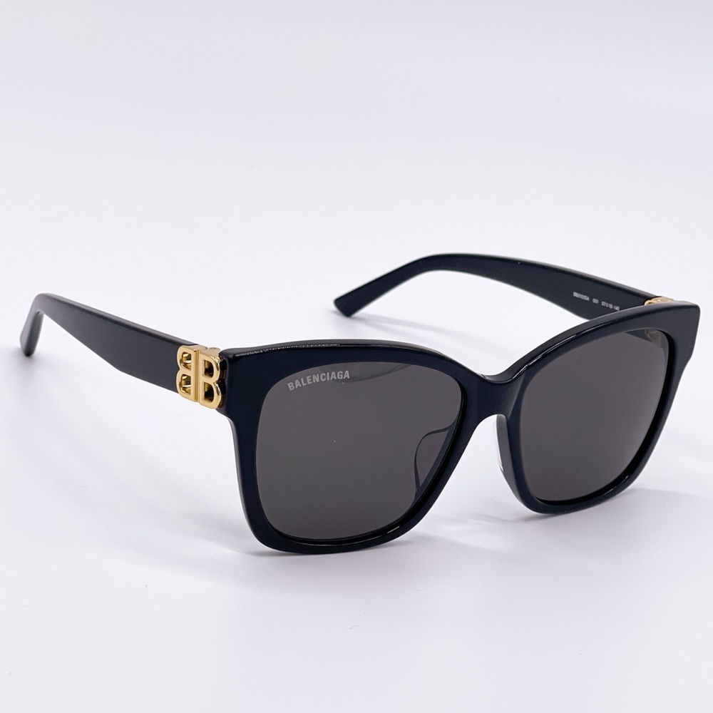 NEW BALENCIAGA BB0102SA 001 SUNGLASSES - Picture 9 of 15